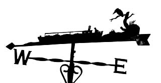Narrow Boat with Kingfisher weather vane